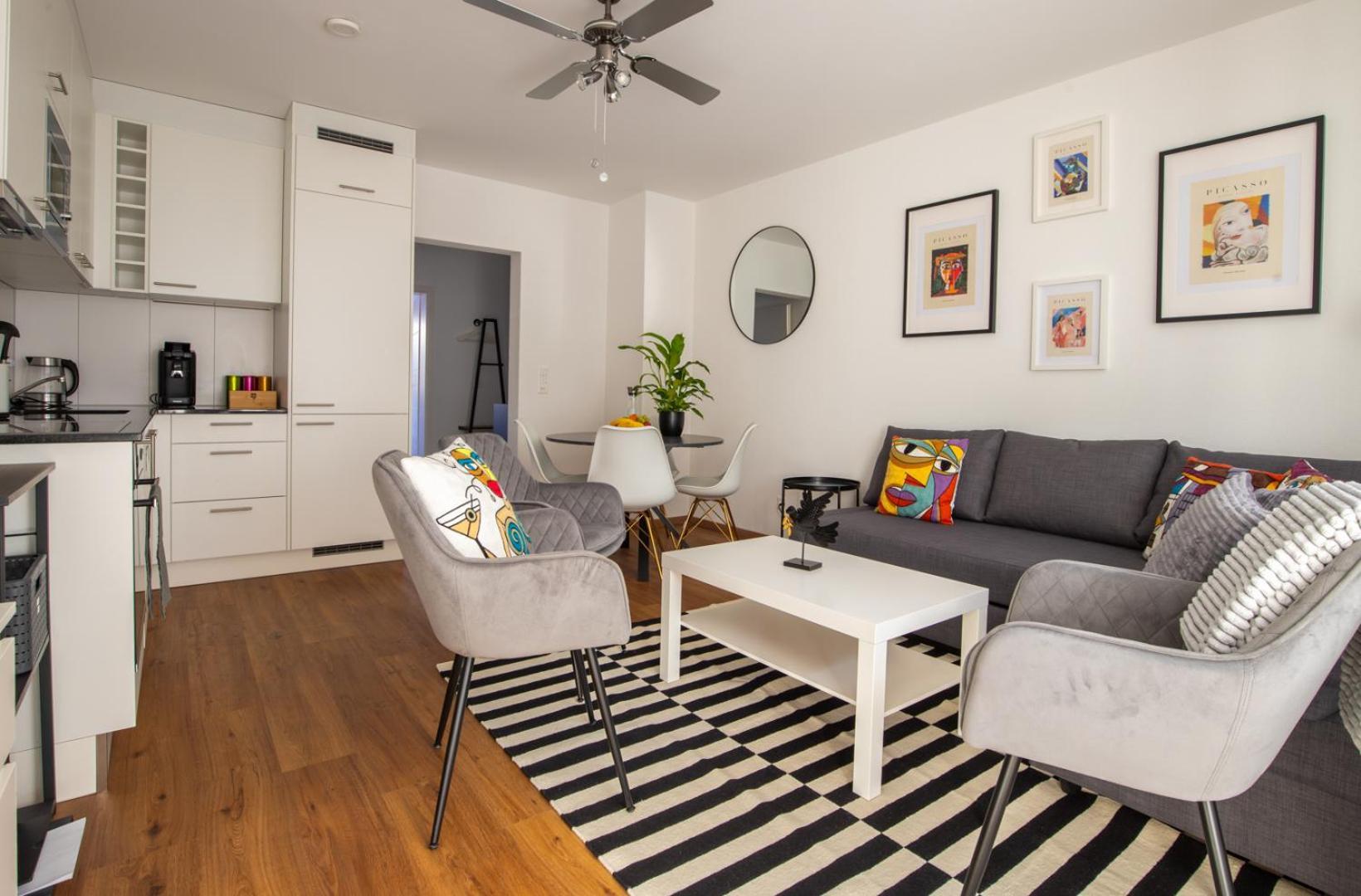 Special Primero Picasso Apartment Basel, Bahnhof Grossbasel 10-Star Luaran gambar