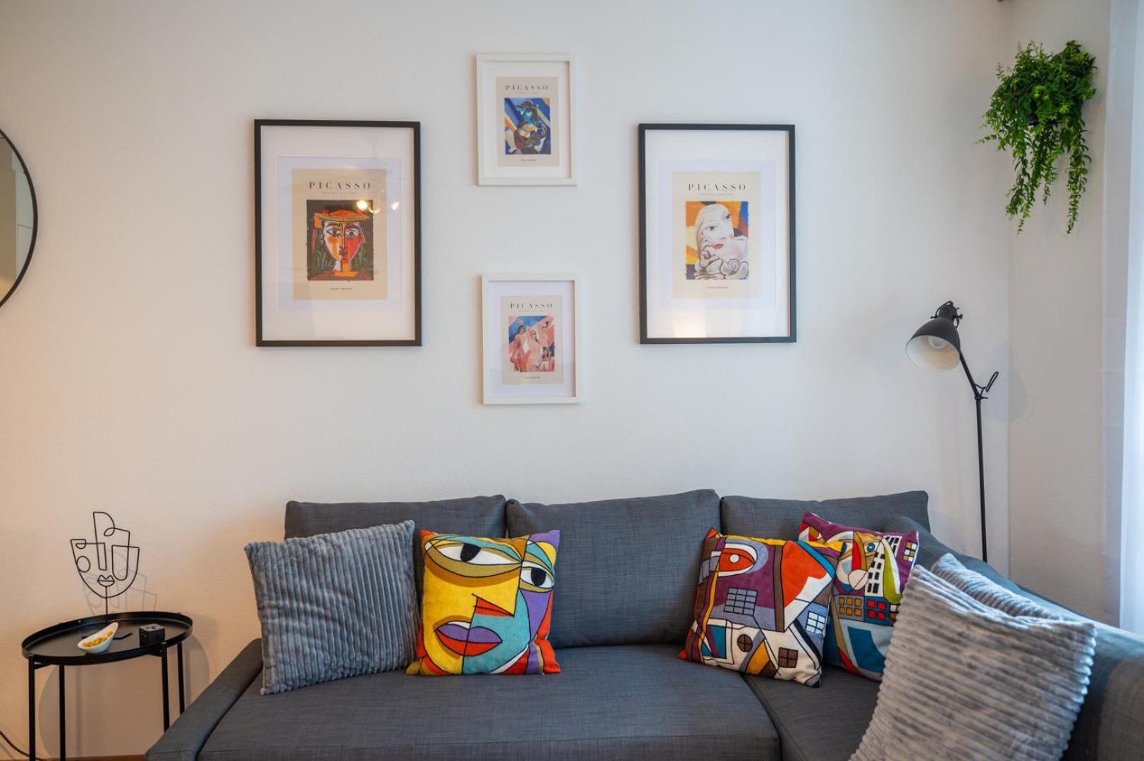 Special Primero Picasso Apartment Basel, Bahnhof Grossbasel 10-Star Luaran gambar