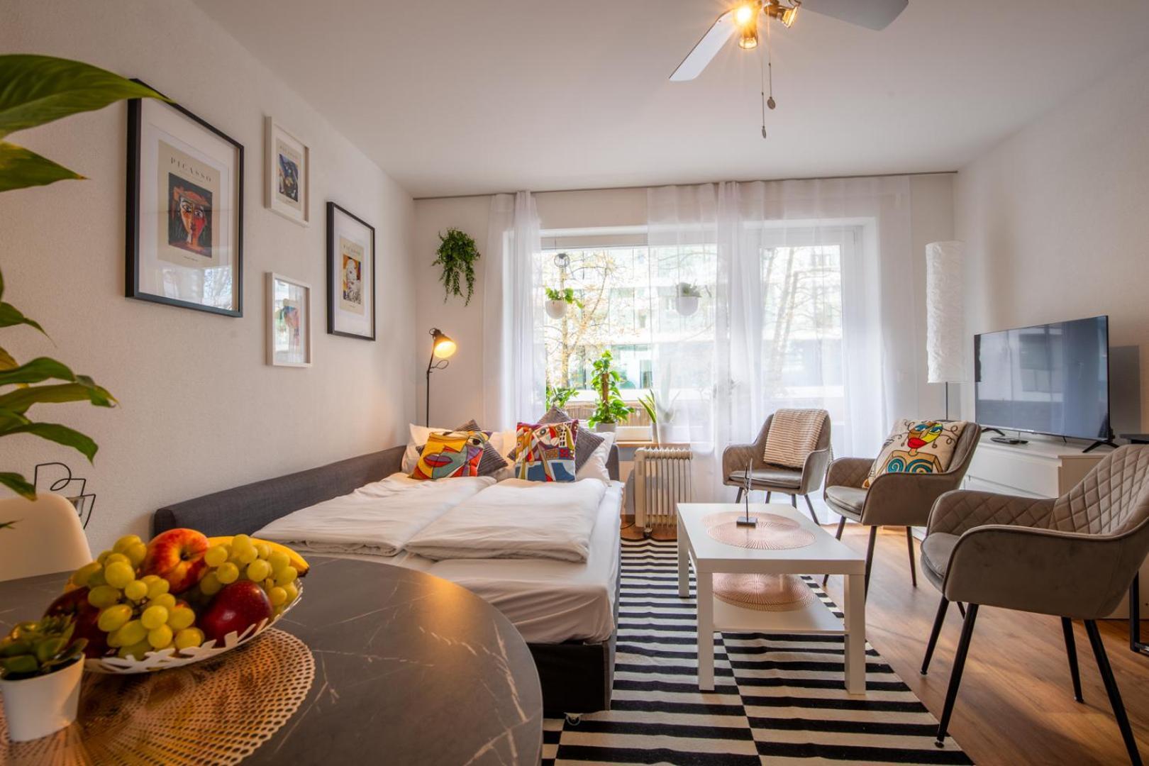 Special Primero Picasso Apartment Basel, Bahnhof Grossbasel 10-Star Luaran gambar
