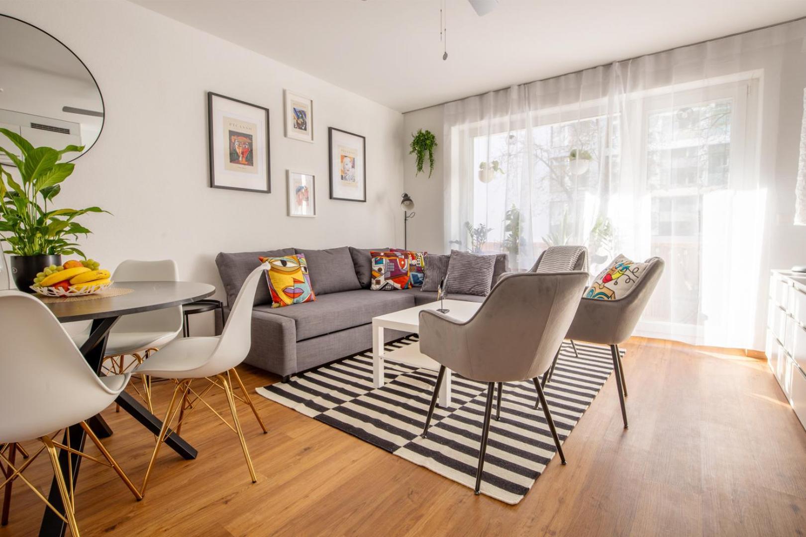 Special Primero Picasso Apartment Basel, Bahnhof Grossbasel 10-Star Luaran gambar